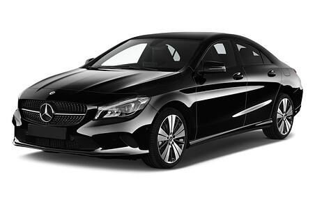 Mercedes CLA Coupe (Baujahr 2018) Urban 4 Türen seitlich vorne