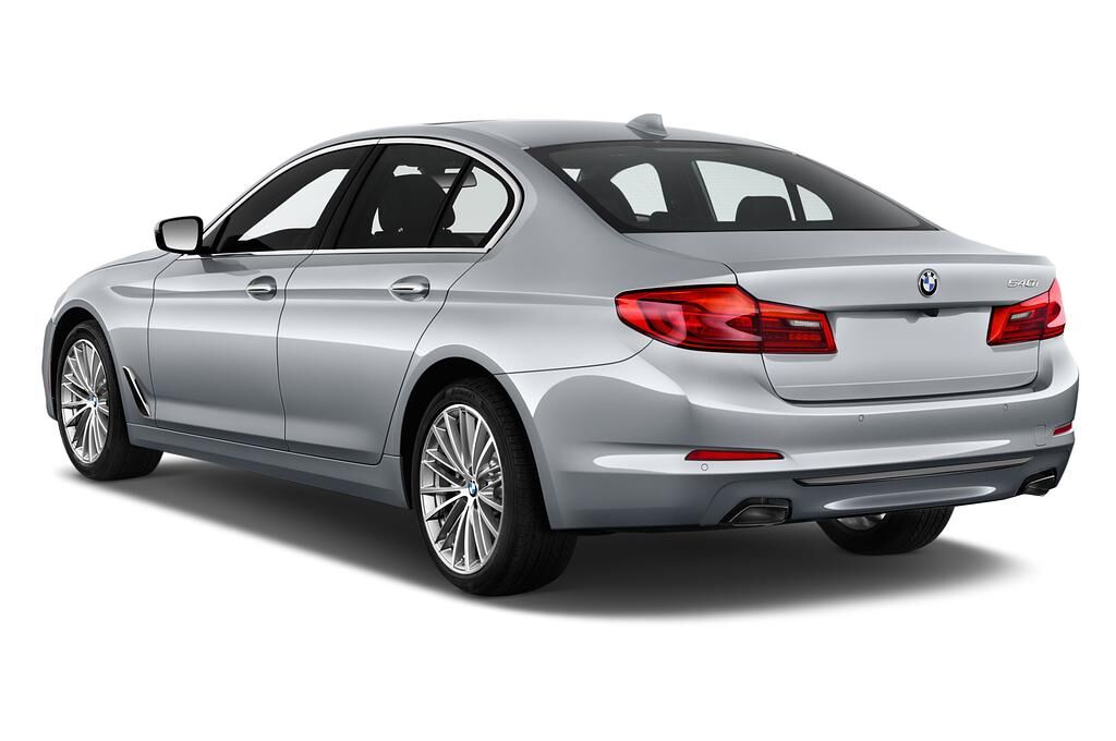 BMW 5 Series (Baujahr 2018) Sport 4 Türen seitlich hinten
