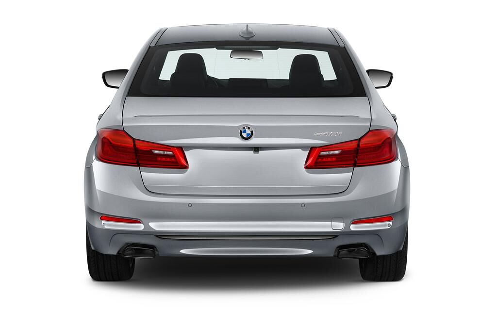 BMW 5 Series (Baujahr 2018) Sport 4 Türen Heckansicht