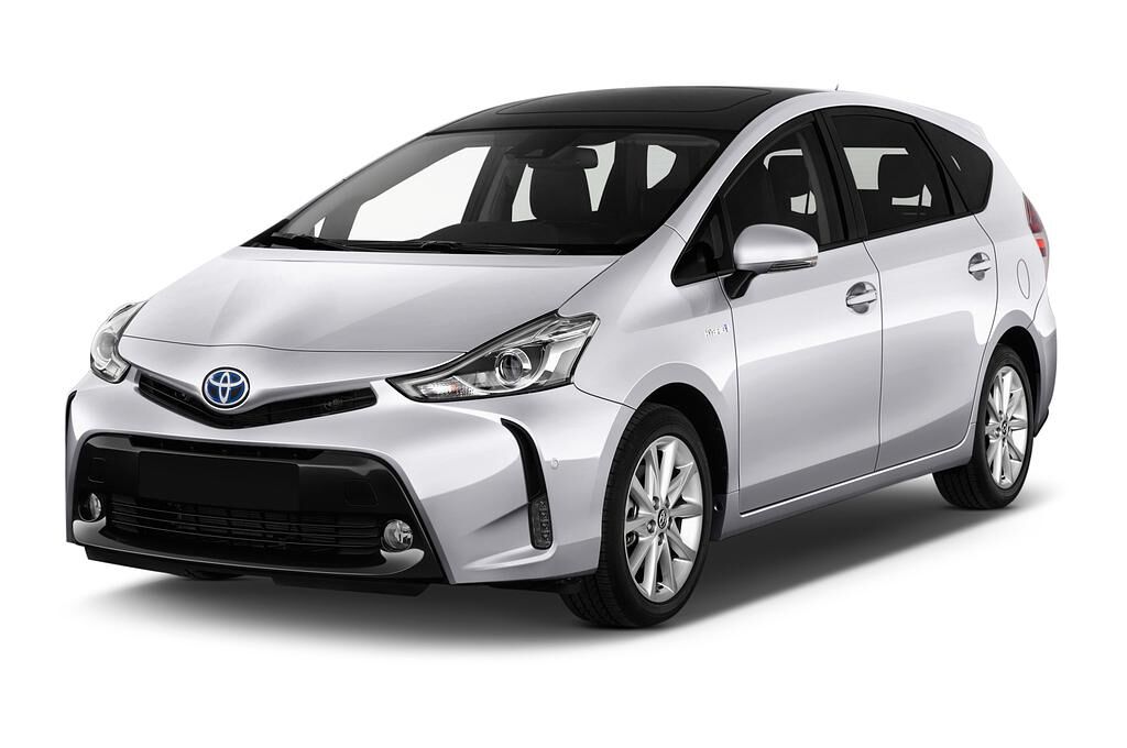 Toyota Grand Prius+ (Baujahr 2018) Executive 5 Türen seitlich vorne
