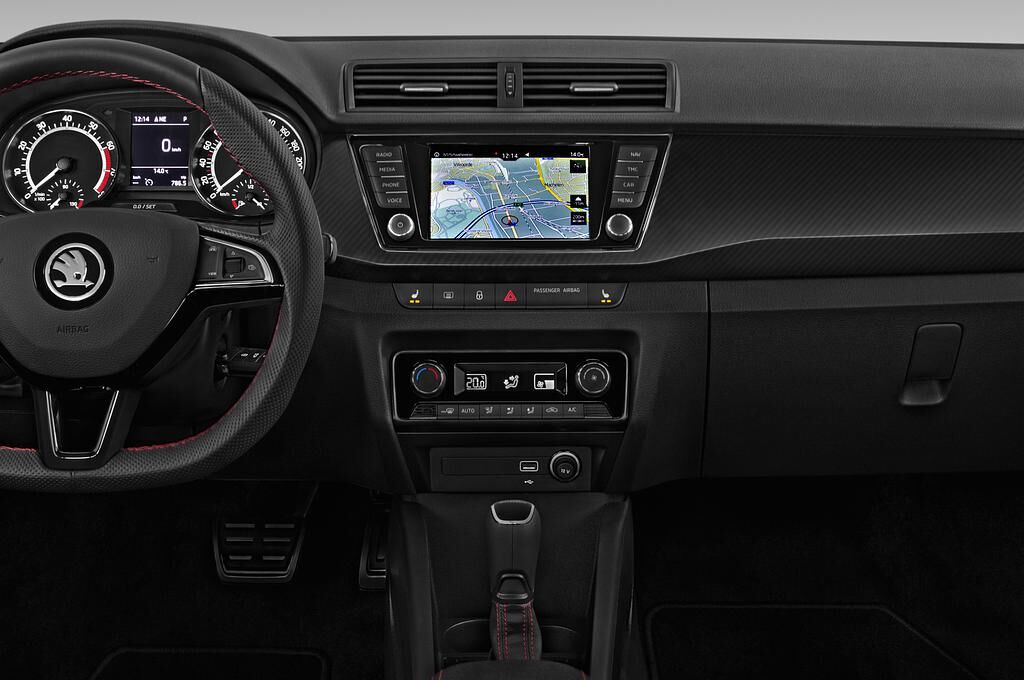 Skoda Fabia (Baujahr 2018) Monte Carlo 5 Türen Mittelkonsole