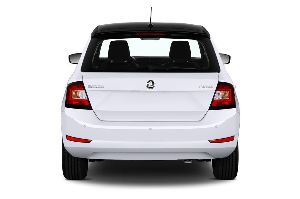Skoda Fabia (Baujahr 2018) Ambition 5 Türen Heckansicht