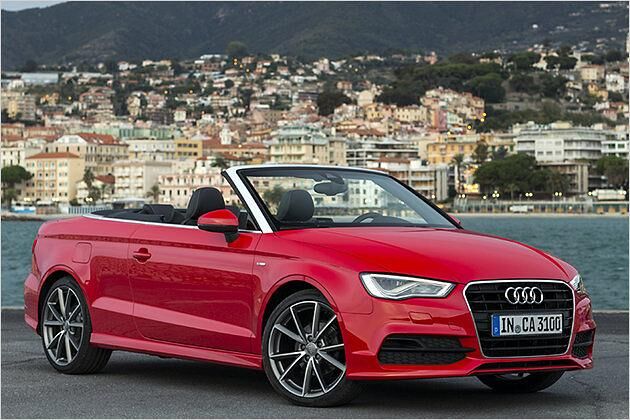 Kräftigere Schürzen und ausgeprägte Seitenschweller: Das hier gezeigte Fahrzeug ist mit dem S-line-Exterieurpaket ausgestattet