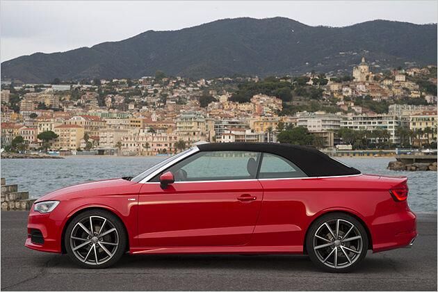 Sieht auch geschlossen gut aus: Das neue Audi A3 Cabriolet