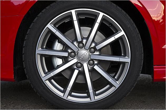 Der A3 kann mit Rädern der Größen 16 bis 19 Zoll bestückt werden