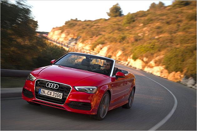 Das neue A3 Cabriolet kommt im Frühjahr 2014 zu den Händlern. Der Einstiegspreis für den 1.4 TFSI beträgt 31.700 Euro