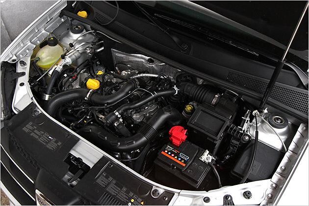 Der Motor hat im unteren Drehzahlbereich recht wenig Leistung