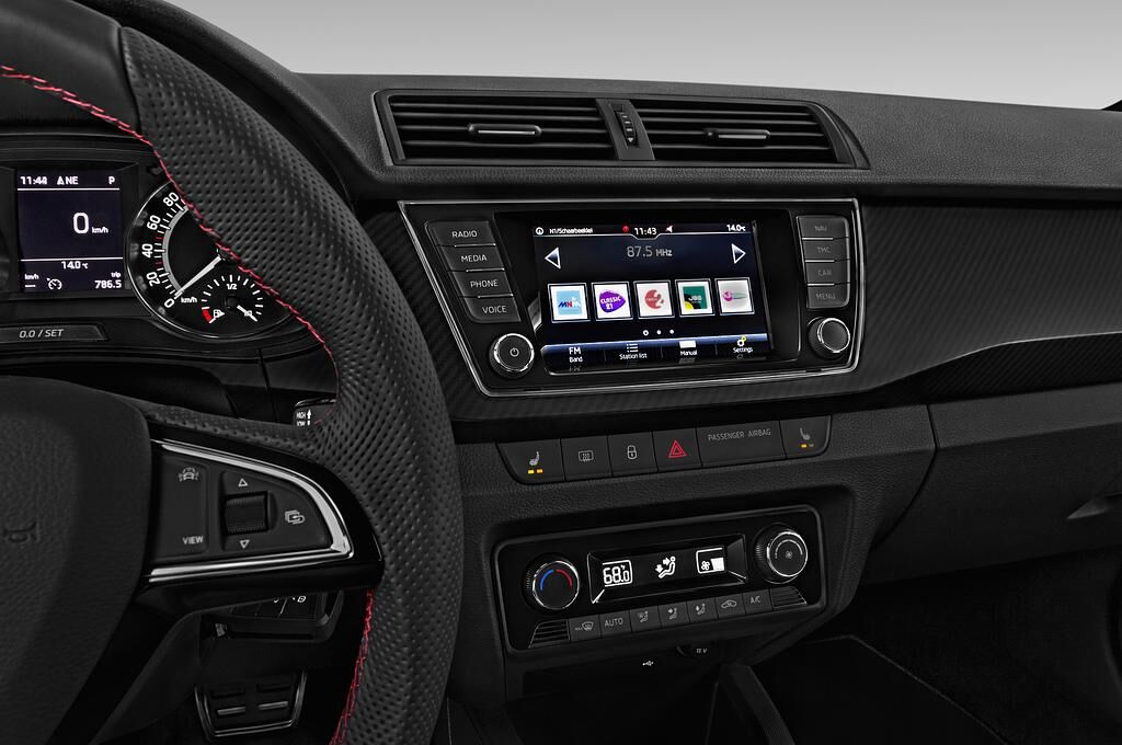 Skoda Fabia (Baujahr 2018) Monte Carlo 5 Türen Radio und Infotainmentsystem