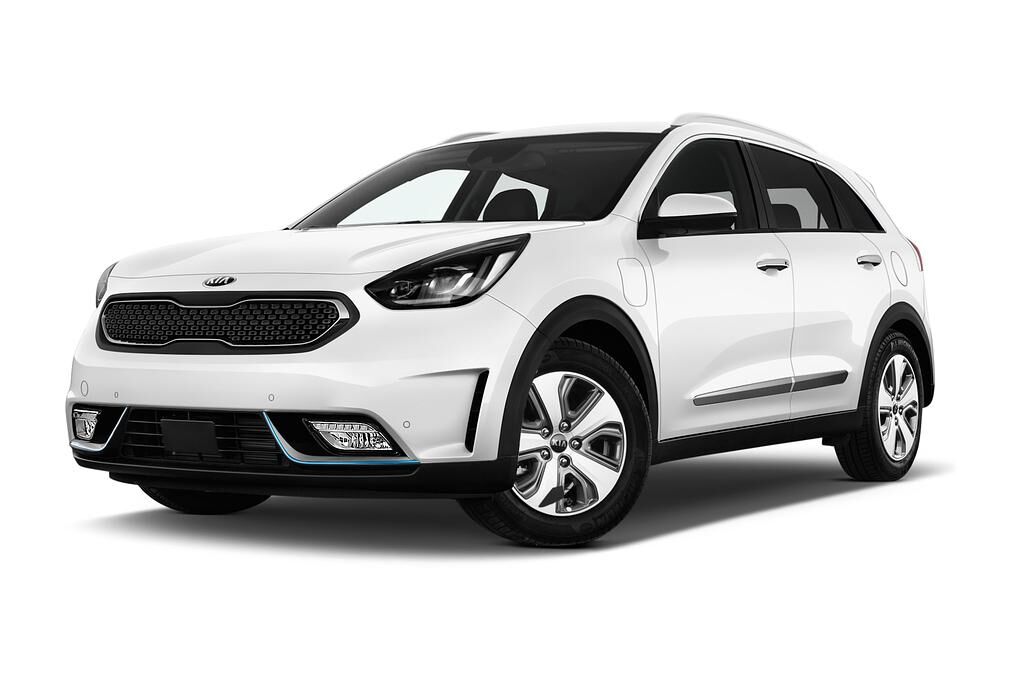 KIA Niro Plug-in Hybrid (Baujahr 2018) Spirit 5 Türen seitlich vorne mit Felge