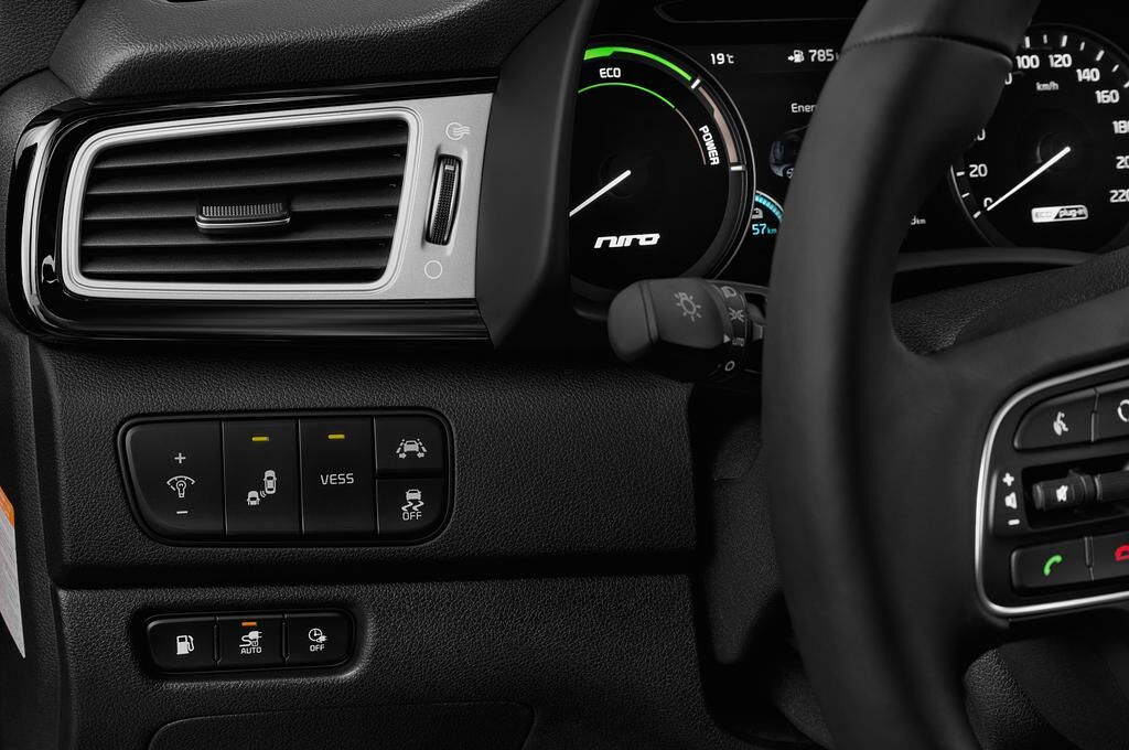 KIA Niro Plug-in Hybrid (Baujahr 2018) Spirit 5 Türen Lüftung