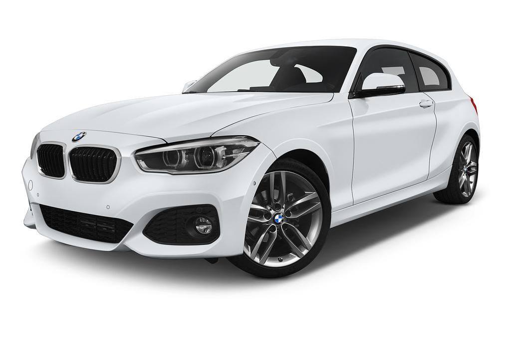 BMW 1 Series (Baujahr 2018) M Sport Ultimate 3 Türen seitlich vorne mit Felge