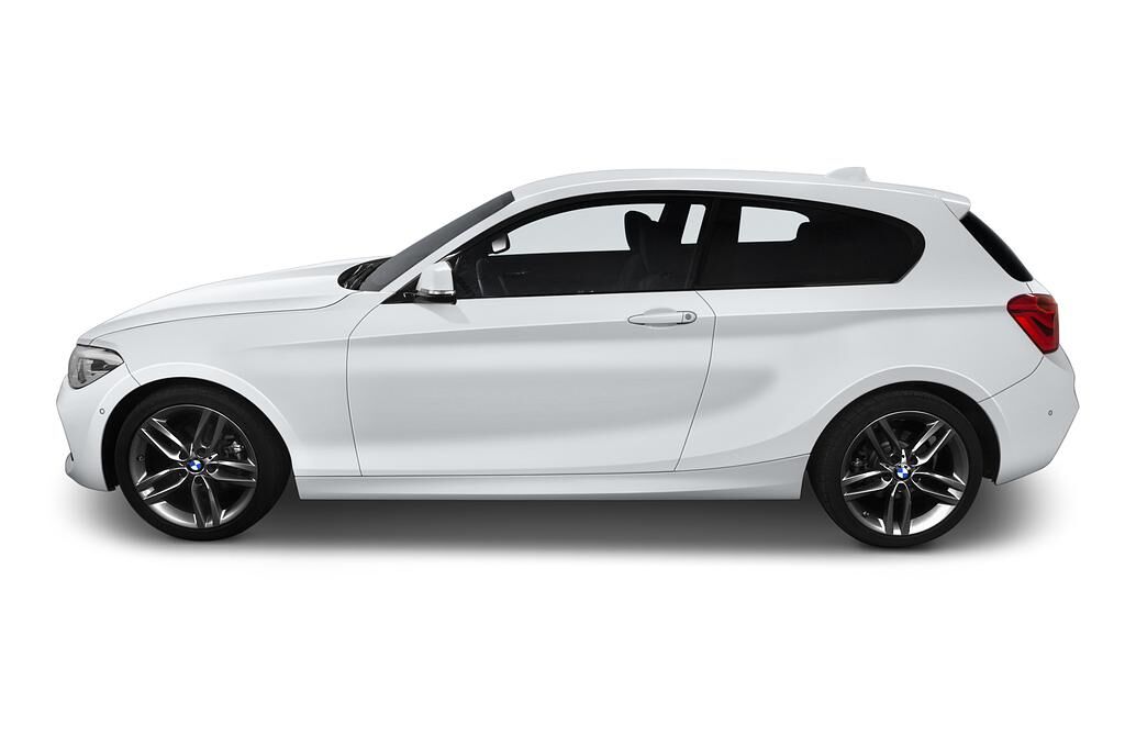 BMW 1 Series (Baujahr 2018) M Sport Ultimate 3 Türen Seitenansicht