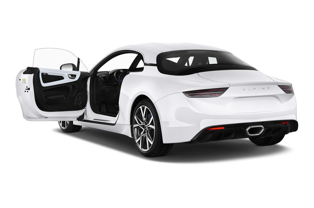Alpine A110 (Baujahr 2019) Pure 2 Türen Tür geöffnet