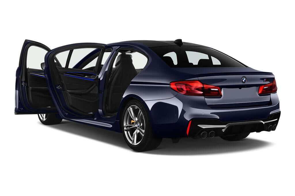 BMW M5 Competition (Baujahr 2019) Base 4 Türen Tür geöffnet