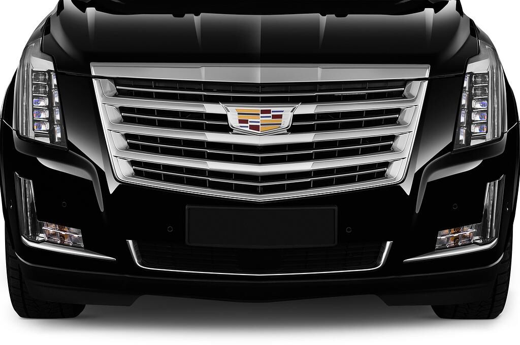 Cadillac Escalade (Baujahr 2019) Platinum 5 Türen Kühlergrill und Scheinwerfer