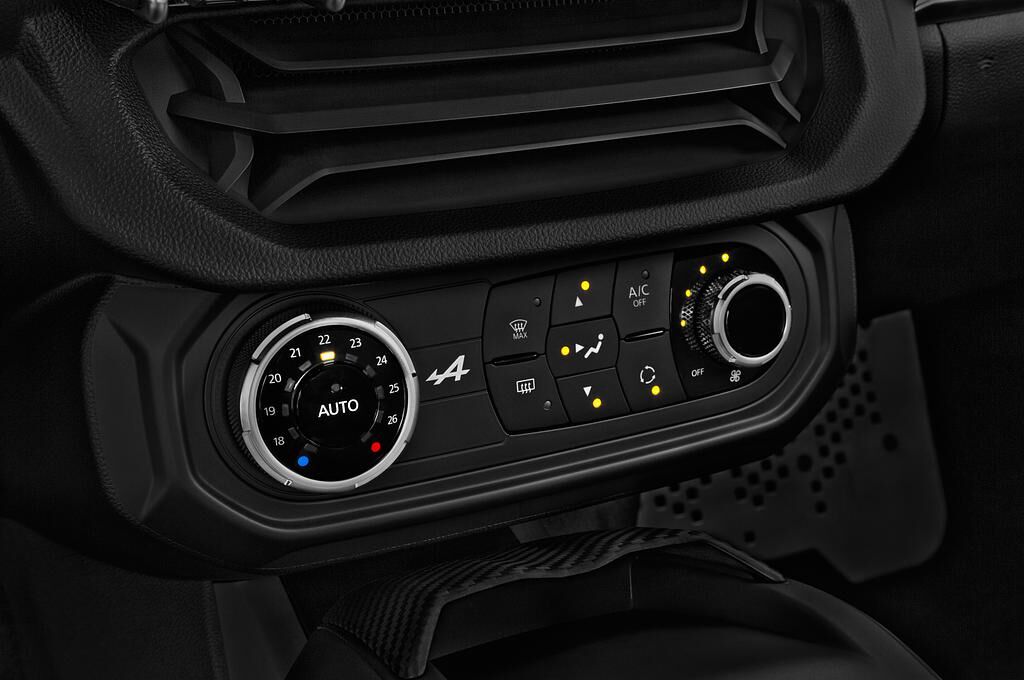 Alpine A110 (Baujahr 2019) Pure 2 Türen Temperatur und Klimaanlage