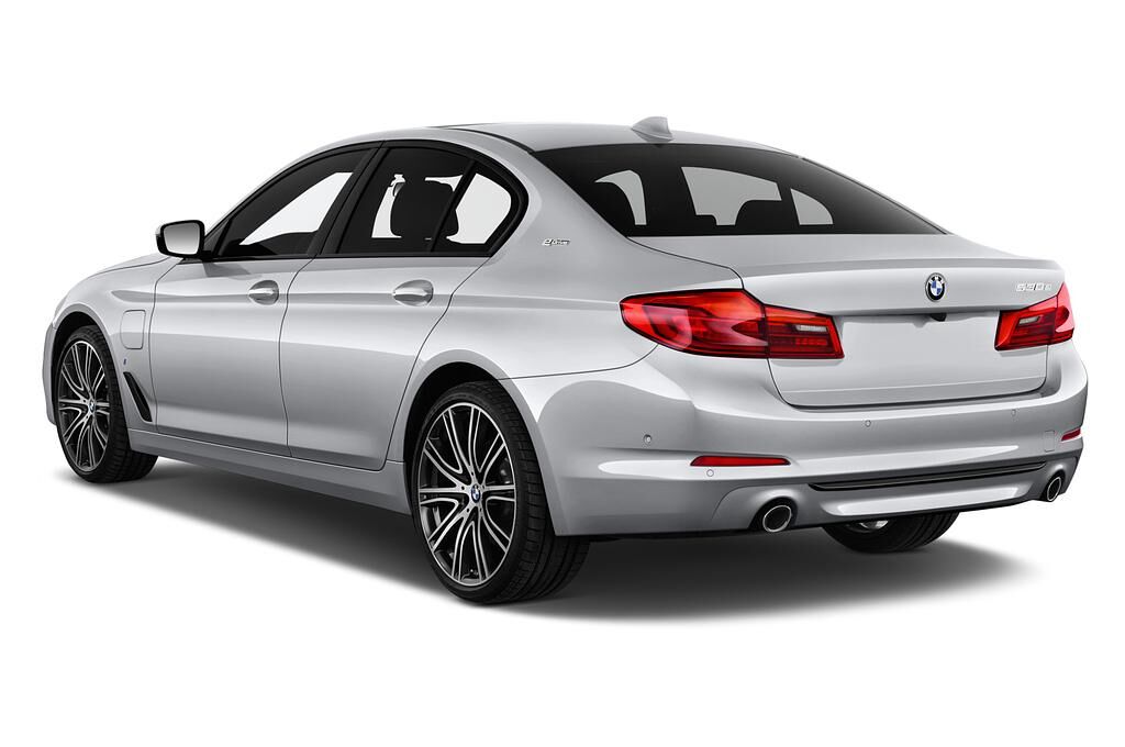 BMW 5 Series Plug-In Hybrid (Baujahr 2018) Sport Line 4 Türen seitlich hinten