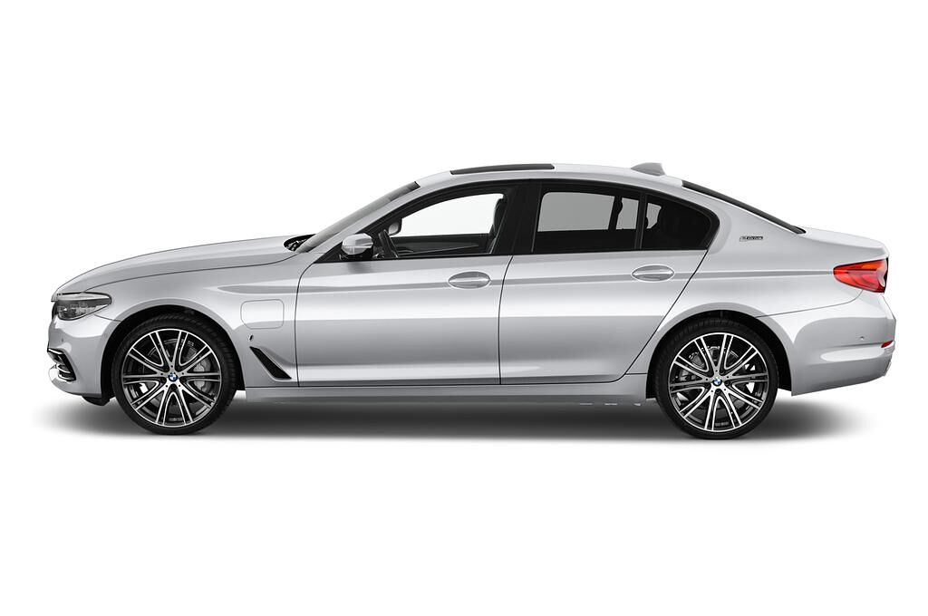 BMW 5 Series Plug-In Hybrid (Baujahr 2018) Sport Line 4 Türen Seitenansicht