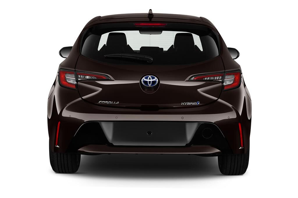 Toyota Corolla (Baujahr 2019) Hybrid Lounge 5 Türen Heckansicht