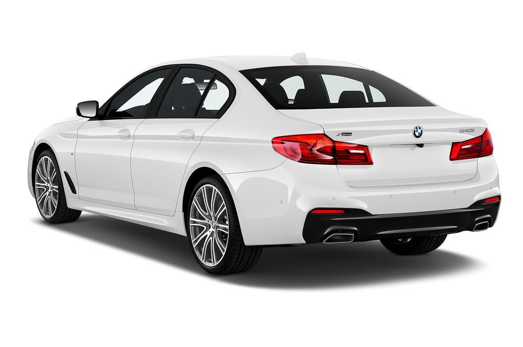 BMW 5 Series (Baujahr 2019) M Sport 4 Türen seitlich hinten