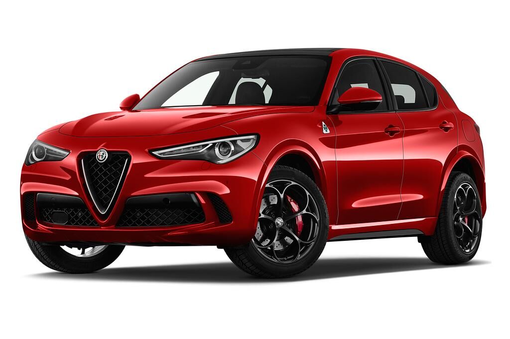 Alfa Romeo Stelvio Quadrifoglio (Baujahr 2019) - 5 Türen seitlich vorne mit Felge