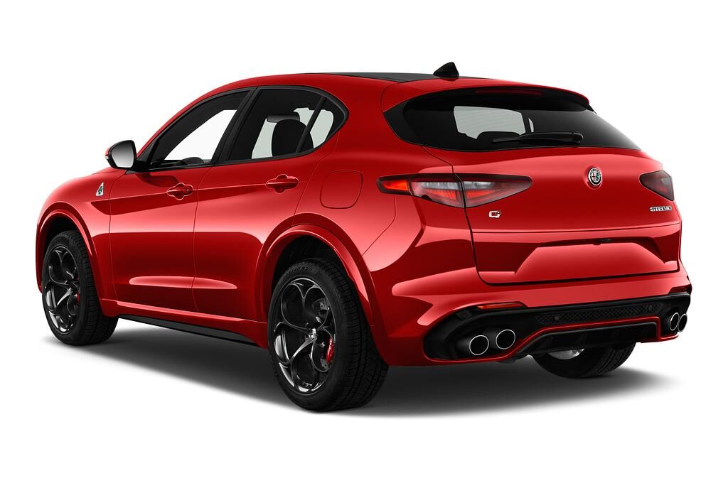 Alfa Romeo Stelvio Quadrifoglio (Baujahr 2019) - 5 Türen seitlich hinten