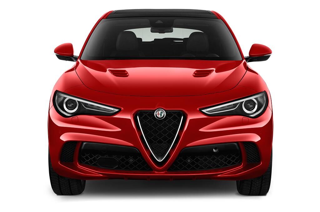 Alfa Romeo Stelvio Quadrifoglio (Baujahr 2019) - 5 Türen Frontansicht