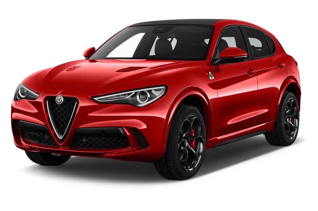 Alfa Romeo Stelvio Quadrifoglio (Baujahr 2019) - 5 Türen seitlich vorne
