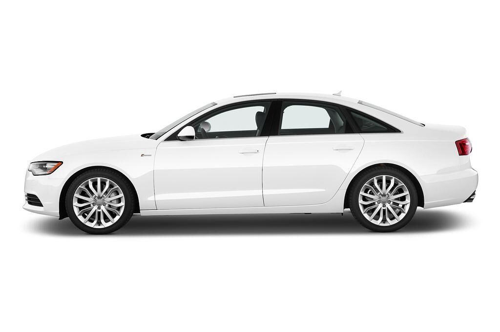 Audi A6 (Baujahr 2012) - 4 Türen Seitenansicht