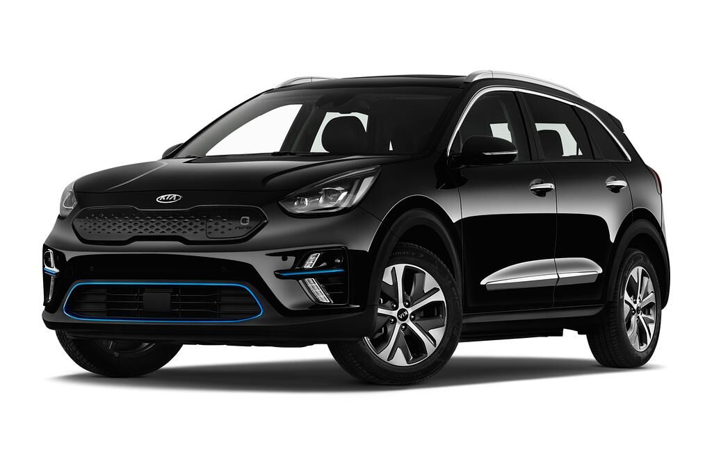 KIA e-Niro (Baujahr 2019) Vision 5 Türen seitlich vorne mit Felge