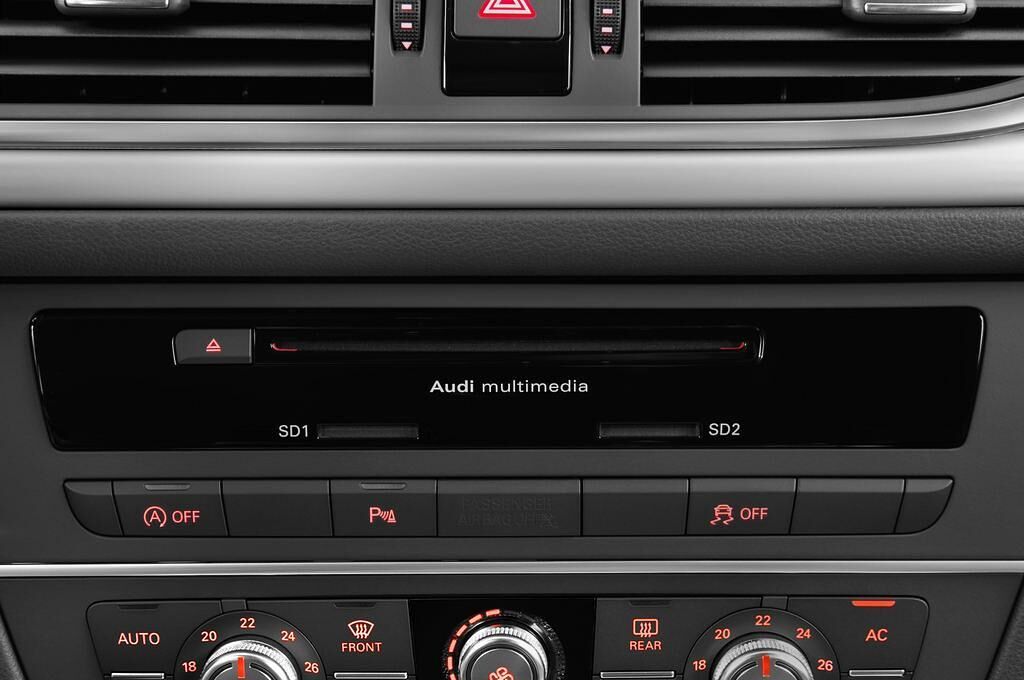 Audi A6 (Baujahr 2012) sport selection 4 Türen Radio und Infotainmentsystem