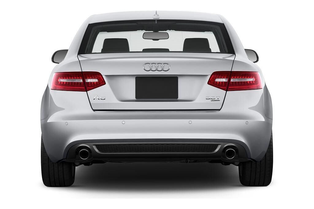 Audi A6 (Baujahr 2011) S Line 4 Türen Heckansicht