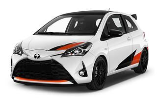 Toyota Yaris (Baujahr 2018)  3 Türen seitlich vorne