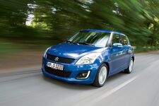 Gelifteter Suzuki Swift - LED-Schmuck und weniger Verbrauch