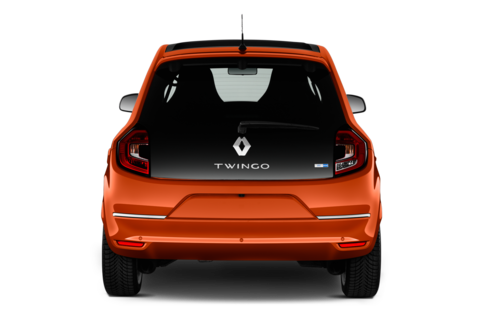 Renault Twingo Electric (Baujahr 2021) Life 5 Türen Heckansicht