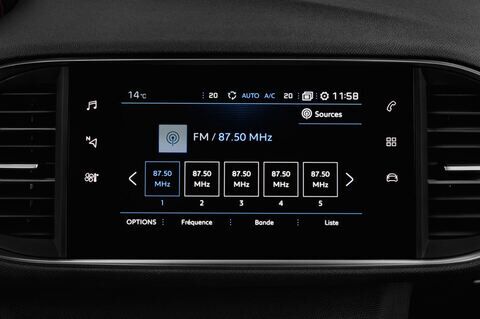 Peugeot 308 5-Turer (Baujahr 2018) GT Line 5 Türen Radio und Infotainmentsystem