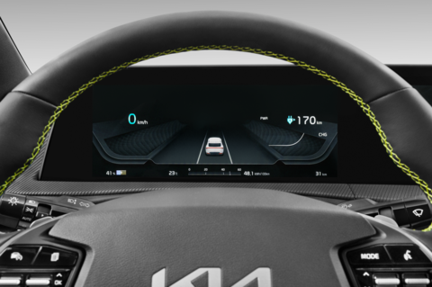 Kia EV6 (Baujahr 2023) GT 5 Türen Tacho und Fahrerinstrumente