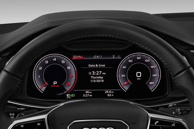 Audi A6 (Baujahr 2019) - 4 Türen Tacho und Fahrerinstrumente