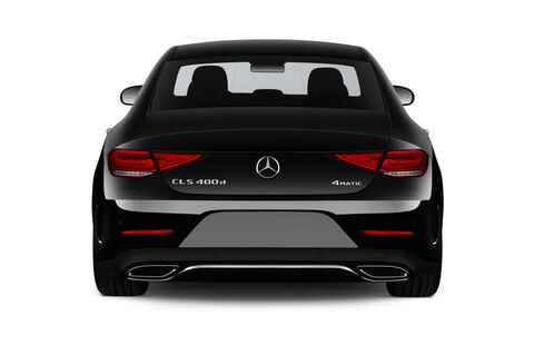 Mercedes CLS Coupe (Baujahr 2018) AMG line 4 Türen Heckansicht