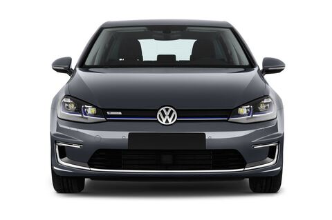 Volkswagen Golf (Baujahr 2017) e 5 Türen Frontansicht