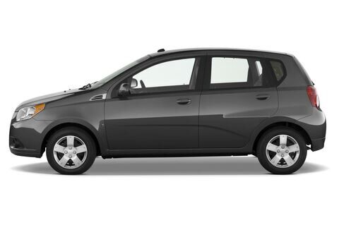 Chevrolet Aveo (Baujahr 2010) LT 5 Türen Seitenansicht