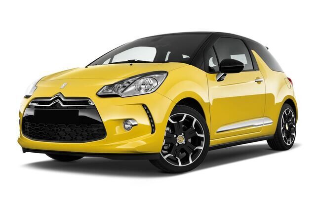 Citroen DS3 (Baujahr 2010) SportChic 3 Türen seitlich vorne mit Felge