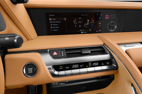 Lexus LC (Baujahr 2021) - 2 Türen Temperatur und Klimaanlage