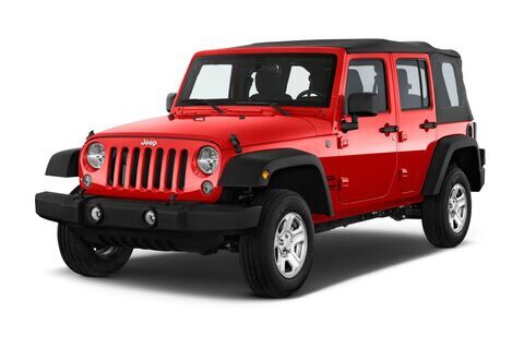 Jeep Wrangler Unlimited (Baujahr 2014) Sport 5 Türen seitlich vorne