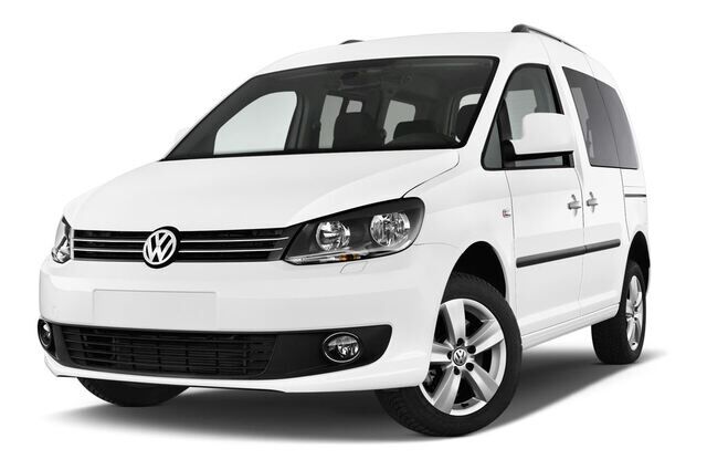 Volkswagen Caddy (Baujahr 2012) Comfortline 5 Türen seitlich vorne mit Felge