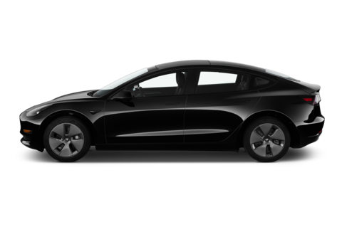 Tesla Model 3 (Baujahr 2022) Long Range 4 Türen Seitenansicht