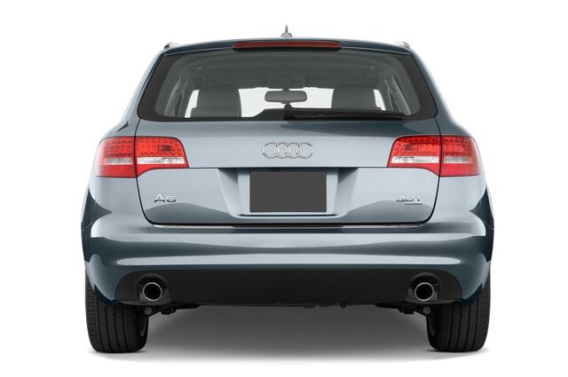 Audi A6 (Baujahr 2010) - 5 Türen Heckansicht