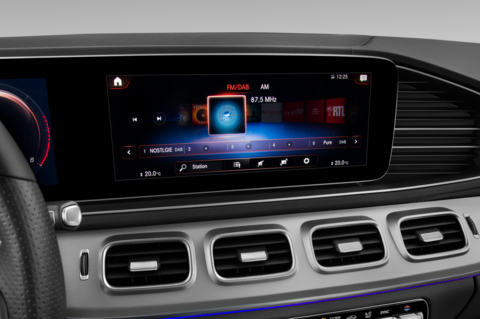 Mercedes GLS (Baujahr 2020) AMG Line 5 Türen Radio und Infotainmentsystem