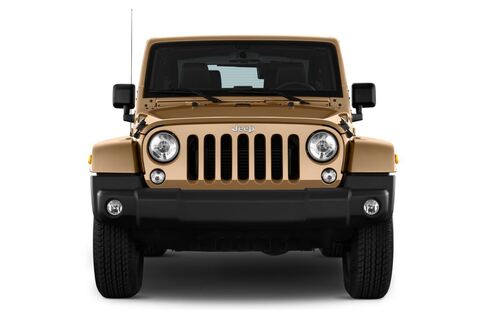 Jeep Wrangler (Baujahr 2017) Sahara 5 Türen Frontansicht