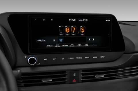 Hyundai i20 (Baujahr 2021) Prime 5 Türen Radio und Infotainmentsystem